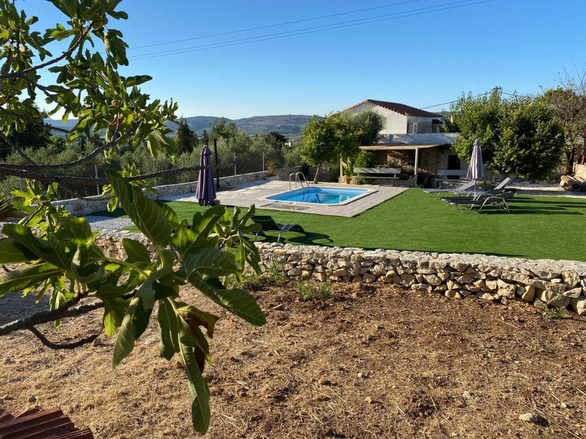 Old Stone Villa In Apokoronas Villa Nostalgia Kreta Fílippos エクステリア 写真