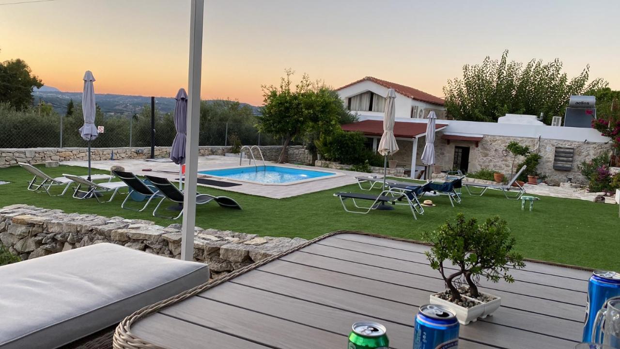 Old Stone Villa In Apokoronas Villa Nostalgia Kreta Fílippos エクステリア 写真